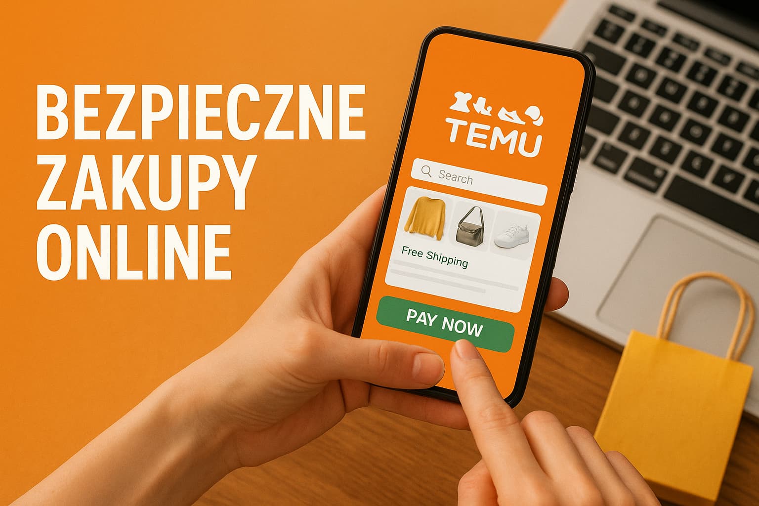 Jak zapewnić sobie bezpieczne zakupy online z Temu