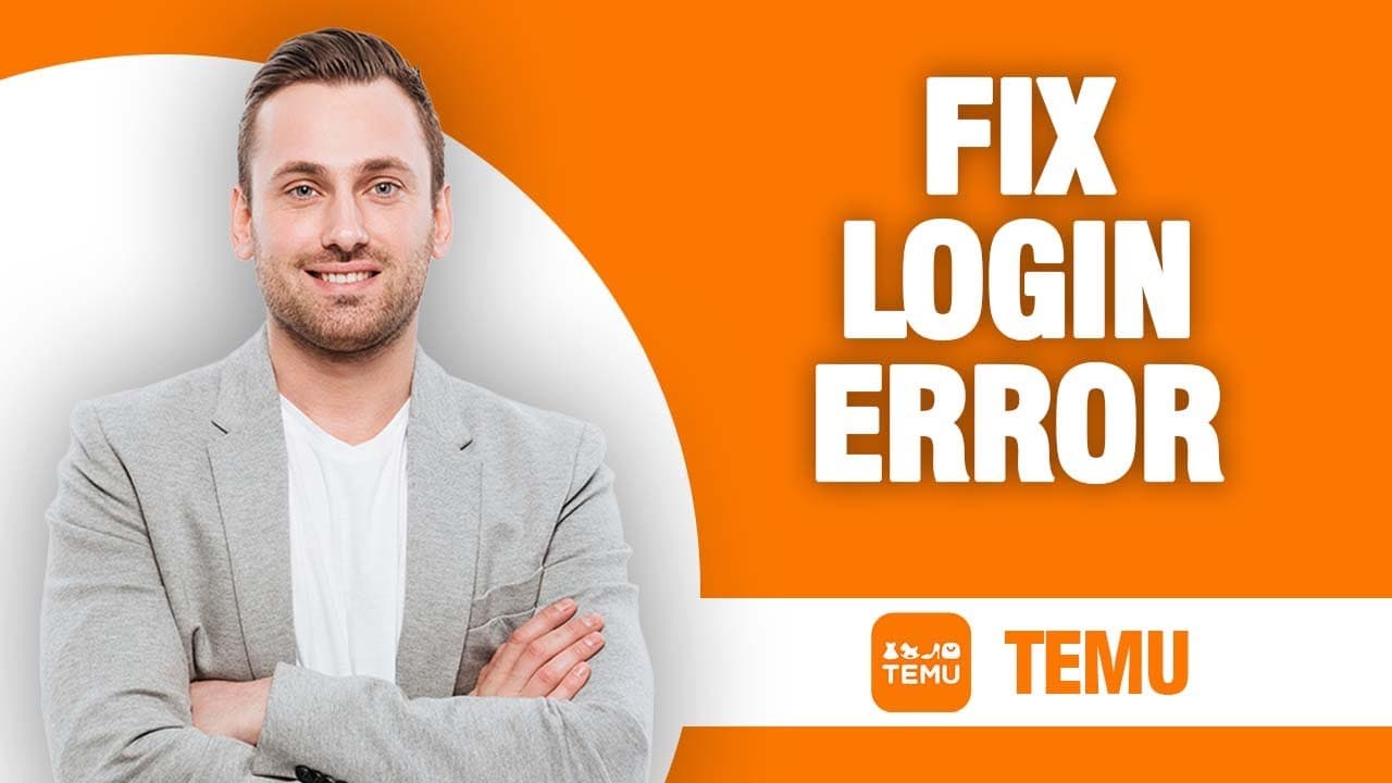 Błąd logowania Temu a dane logowania użytkownika