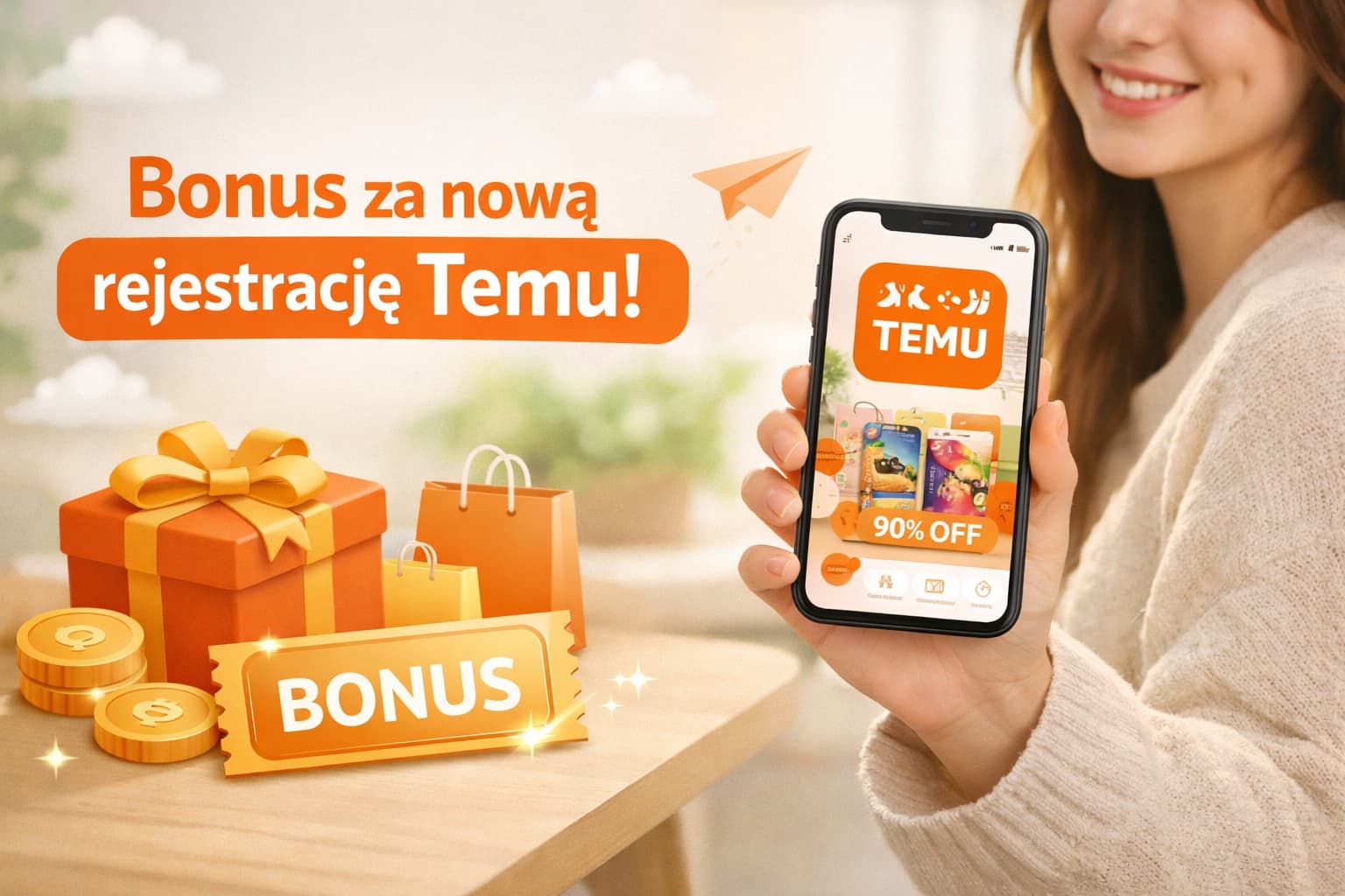 Bonus za nową rejestrację Temu – jak go otrzymać