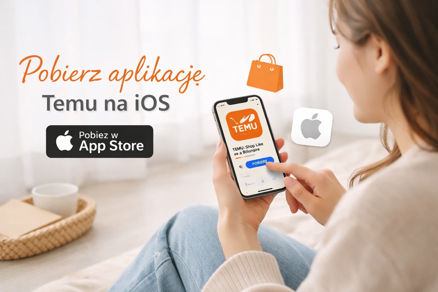 Pobierz aplikację Temu na iOS do codziennych zakupów