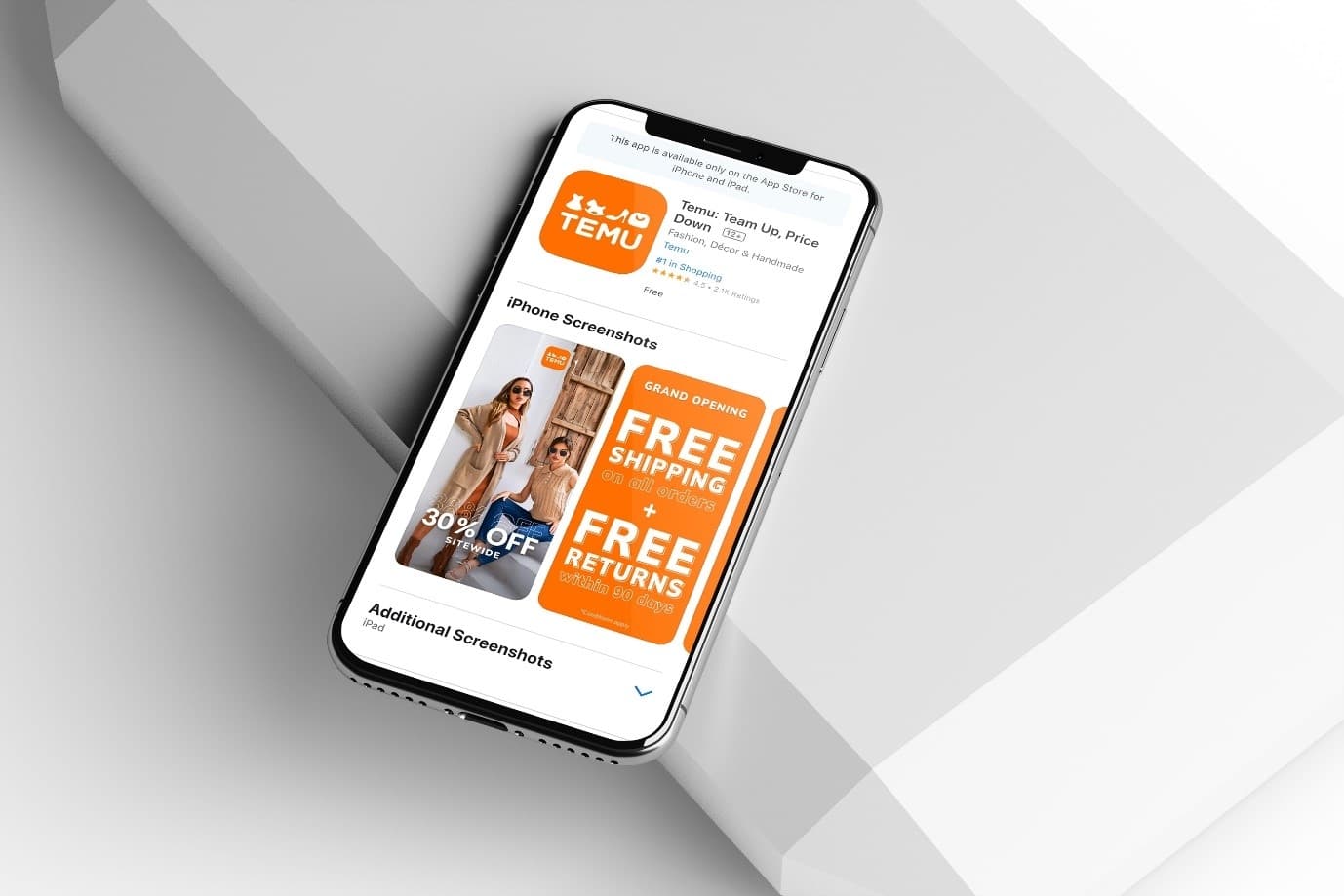 Dla kogo przeznaczona jest aplikacja Temu na iOS