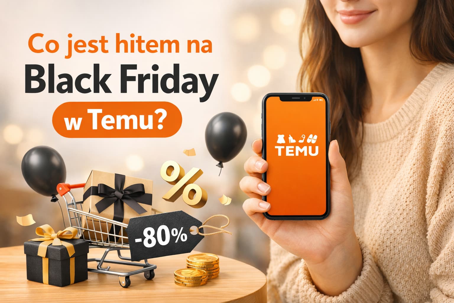 Co jest hitem na Black Friday w Temu w tym roku