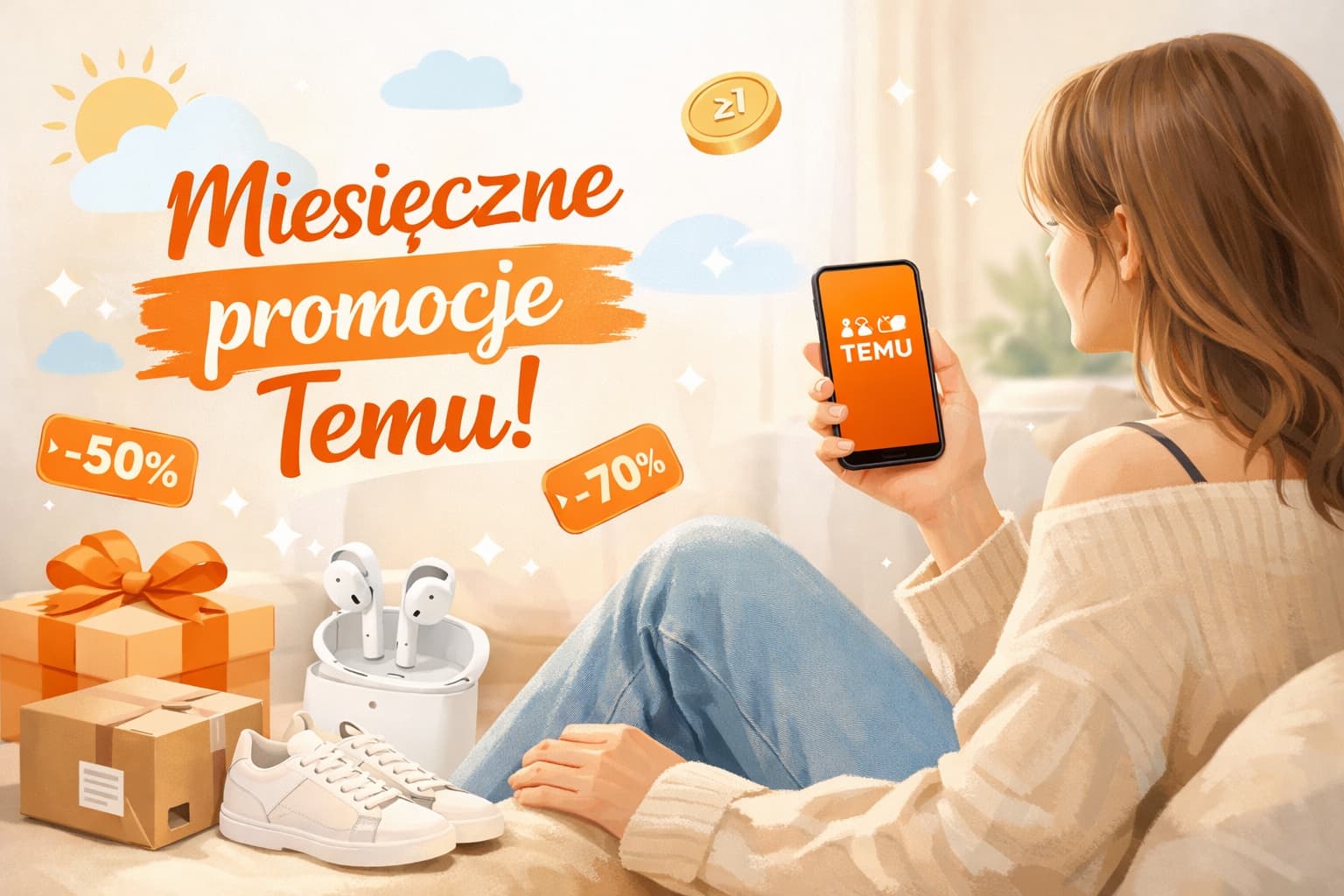 Miesięczne promocje Temu – jak kupować taniej