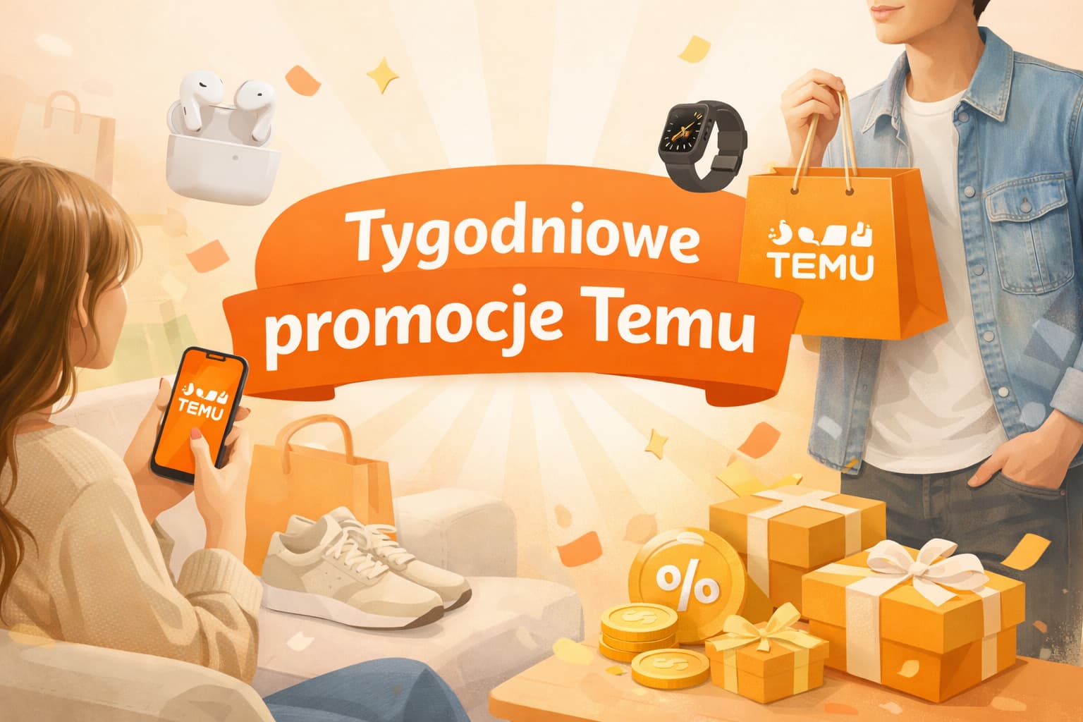 Tygodniowe promocje Temu – jak kupować taniej w aplikacji