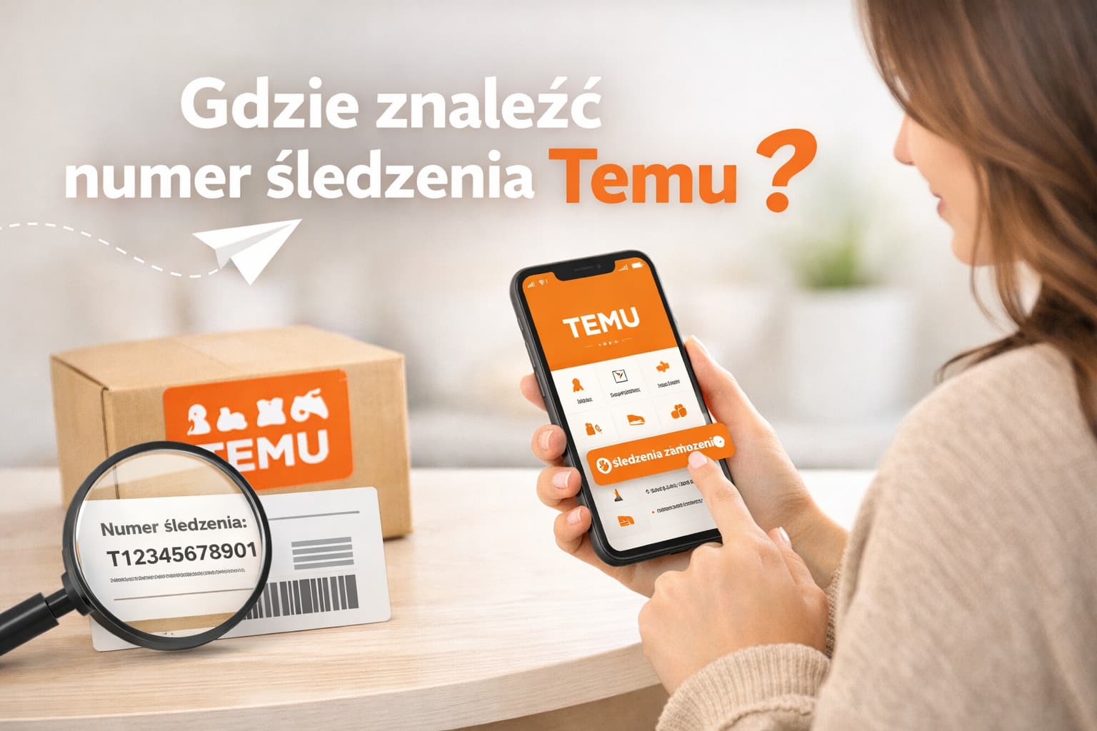 Gdzie znaleźć numer śledzenia Temu i jak sprawdzić przesyłkę