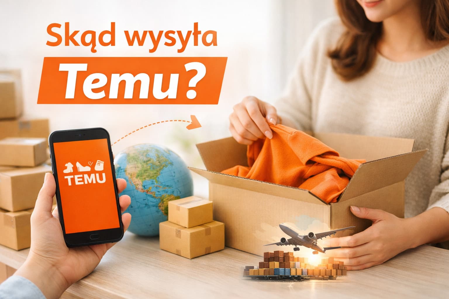 Skąd wysyła Temu i jak działa wysyłka w aplikacji
